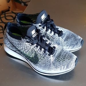 Nike Flyknit racer shoes